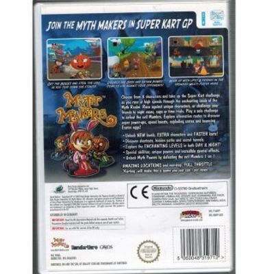 MYTH MAKERS SUPER KART GP WII