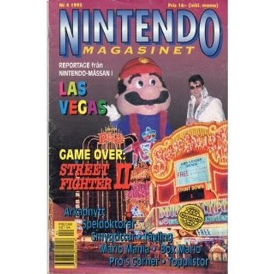 NINTENDO MAGASINET nr 4 1993