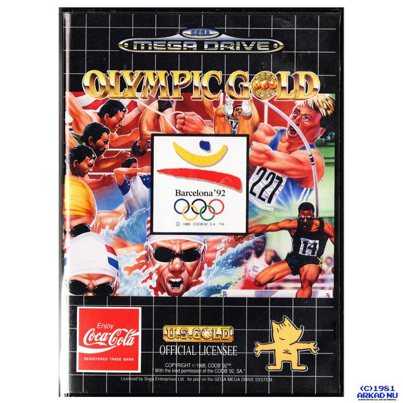 OLYMPIC GOLD MEGADRIVE