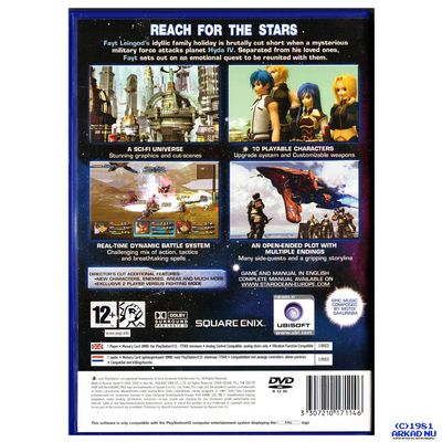 STAR OCEAN TILL THE END OF TIME PS2