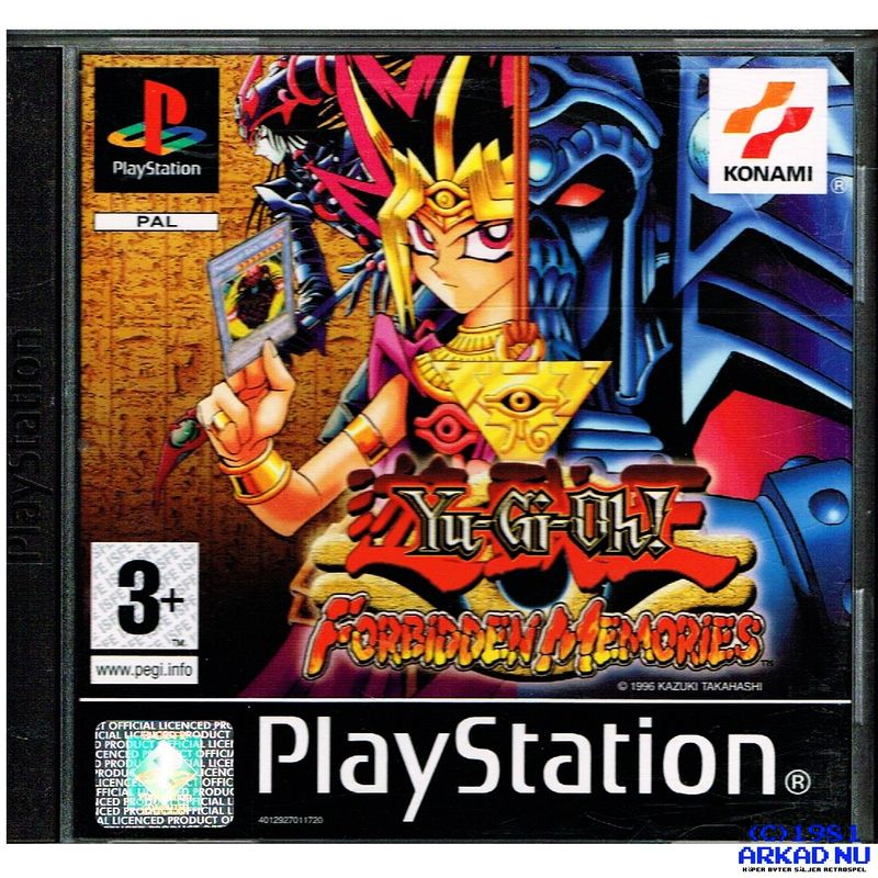 YU-GI-OH! FORBIDDEN MEMORIES PS1