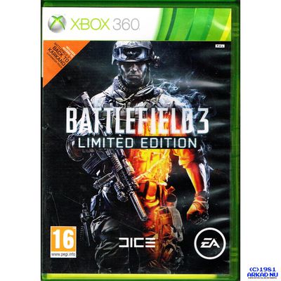 BATTLEFIELD 3 LIMITED EDITION XBOX 360