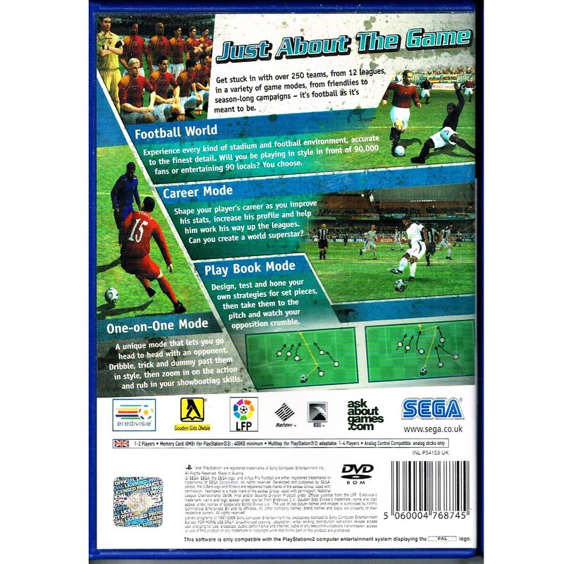 VIRTUA PRO FOOTBALL PS2