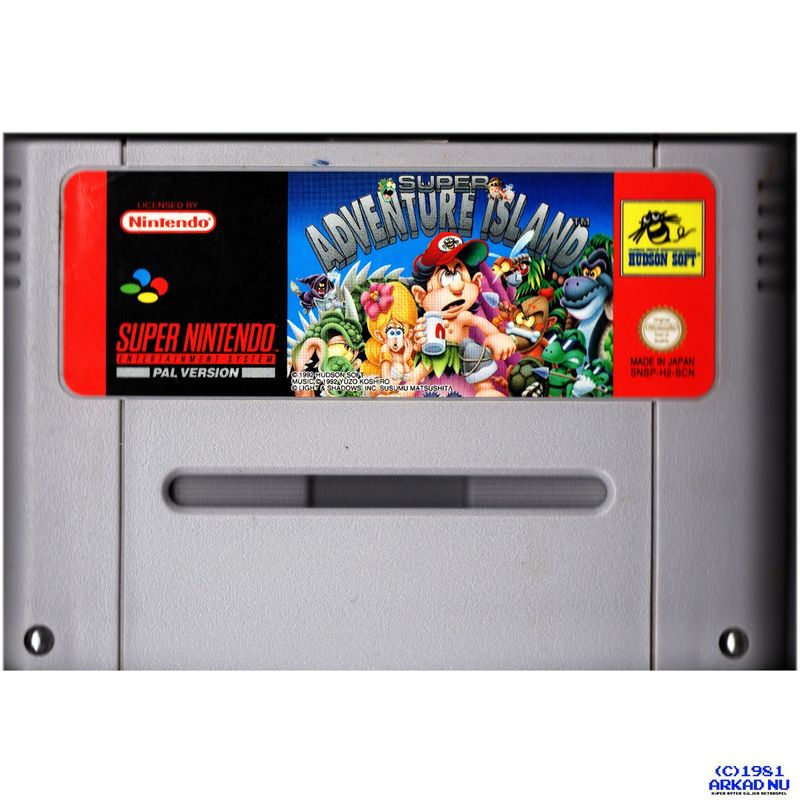 SUPER ADVENTURE ISLAND SNES SCN