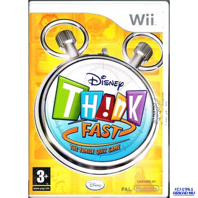 DISNEY THINK FAST WII