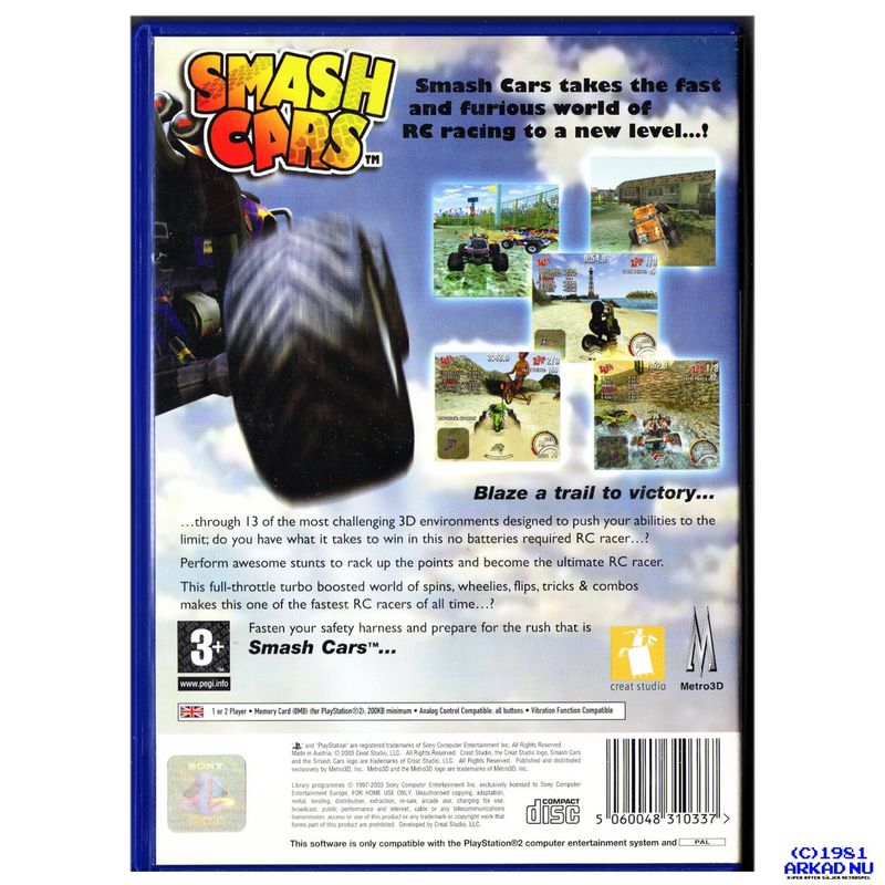 SMASH CARS PS2