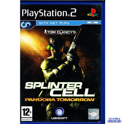 TOM CLANCYS SPLINTER CELL PANDORA TOMORROW PS2