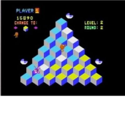 QBERT C64 Cartridge