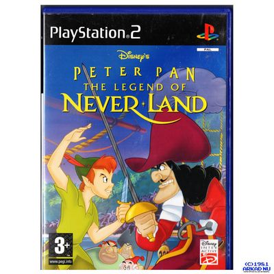 DISNEY'S PETER PAN THE LEGEND OF NEVER LAND PS2