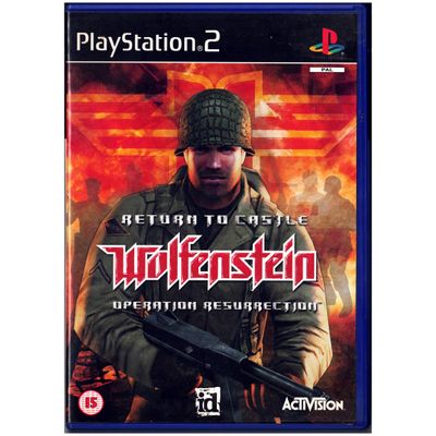 RETURN TO CASTLE WOLFENSTEIN OPERATION RESURRECTION PS2