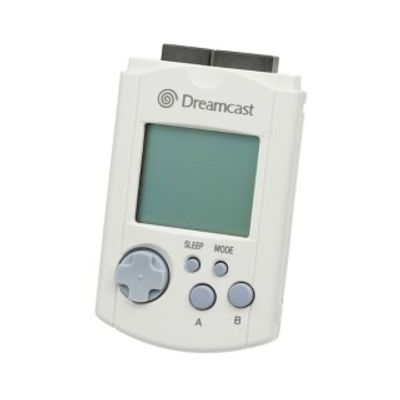 VISUAL MEMORY UNIT WHITE DREAMCAST