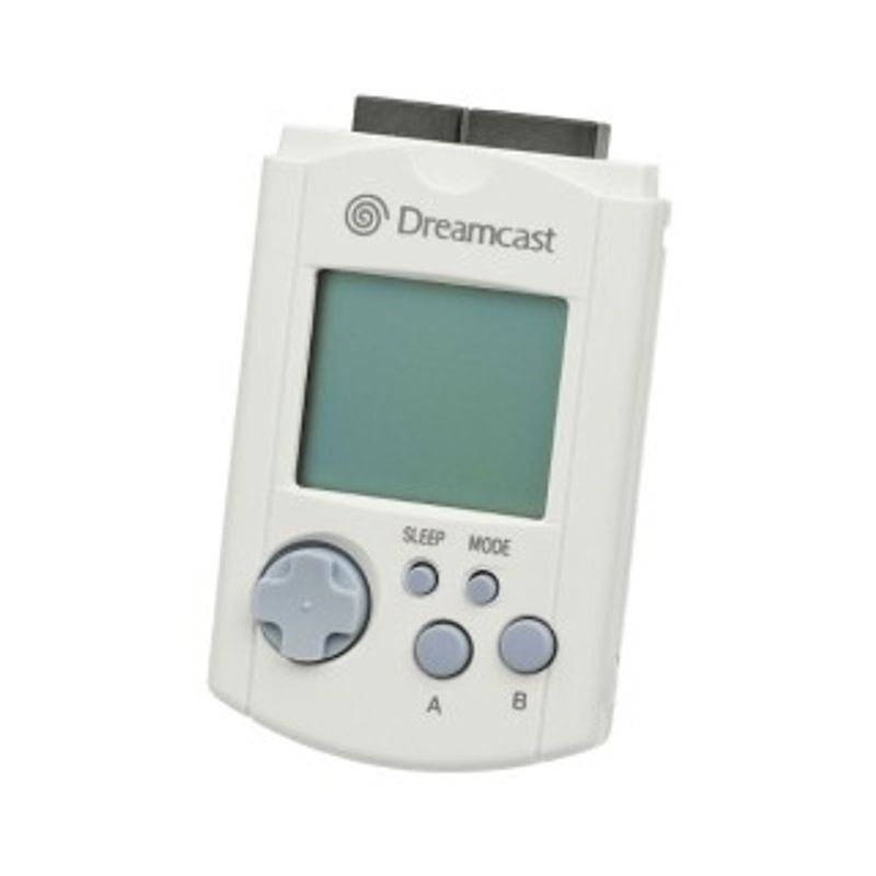 VISUAL MEMORY UNIT WHITE DREAMCAST