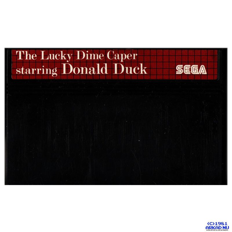 THE LUCKY DIME CAPER STARRING DONALD DUCK MASTERSYSTEM