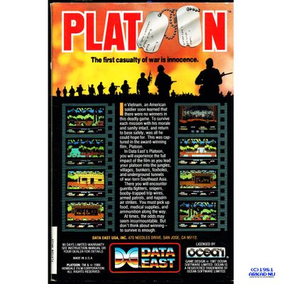 PLATOON AMIGA