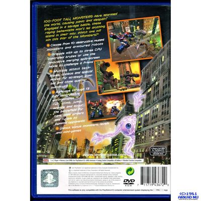 WAR OF THE MONSTERS PS2