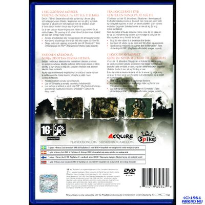 SHINOBIDO WAY OF THE NINJA PS2