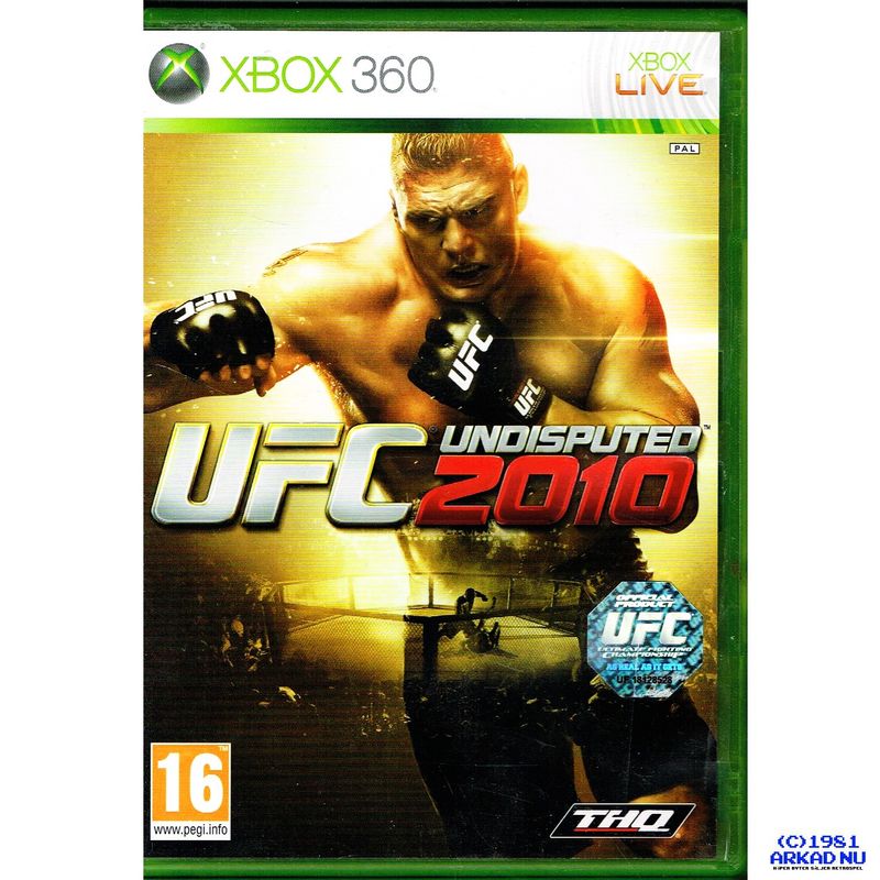 UFC UNDISPUTED 2010 XBOX 360