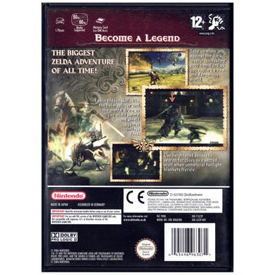 THE LEGEND OF ZELDA TWILIGHT PRINCESS GAMECUBE