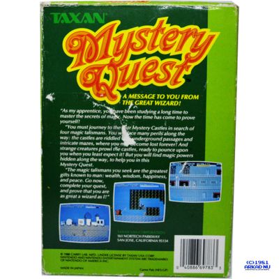 MYSTERY QUEST NES REV-A USA