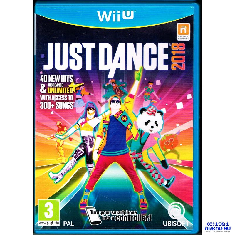 JUST DANCE 2018 WII U