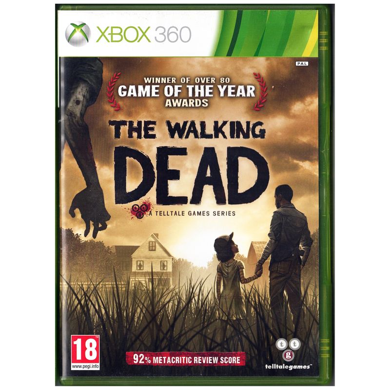 THE WALKING DEAD A TELLTALE GAMES SERIES XBOX 360