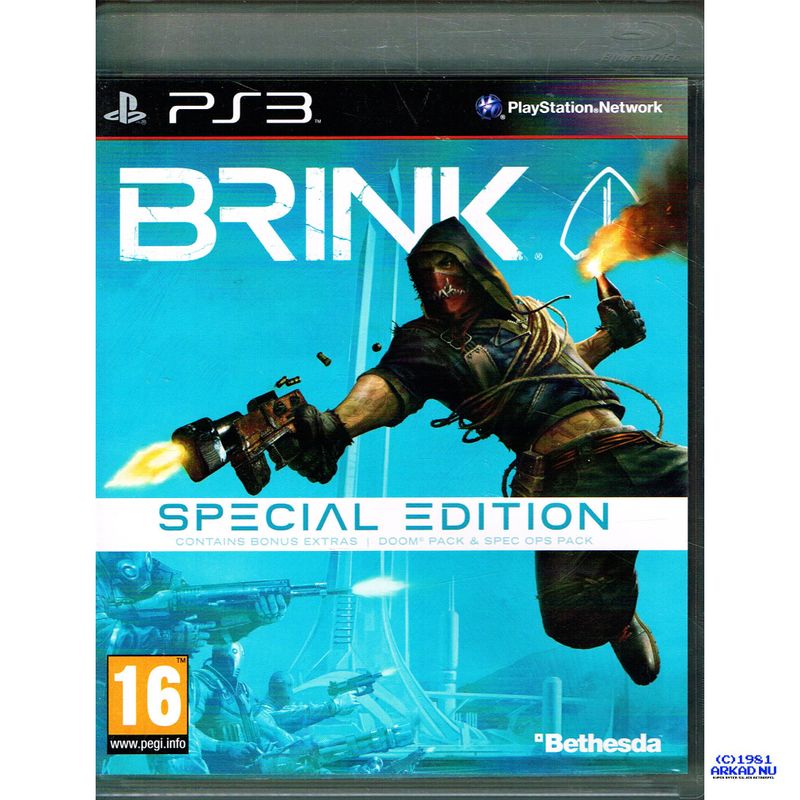 BRINK SPECIAL EDITION PS3