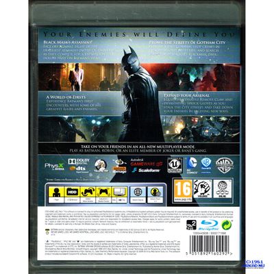 BATMAN ARKHAM ORIGINS PS3