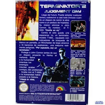 TERMINATOR 2 NES MED SVENSK A4 MANUAL