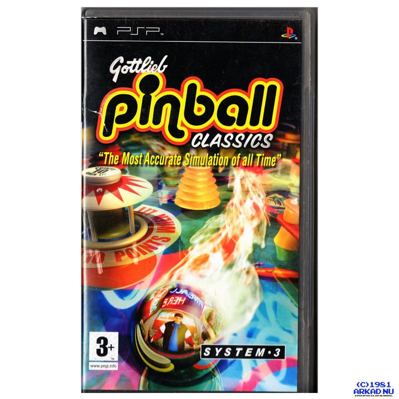 GOTTLIEB PINBALL CLASSICS PSP