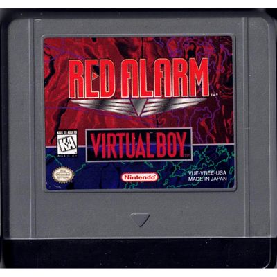 RED ALARM VIRTUAL BOY
