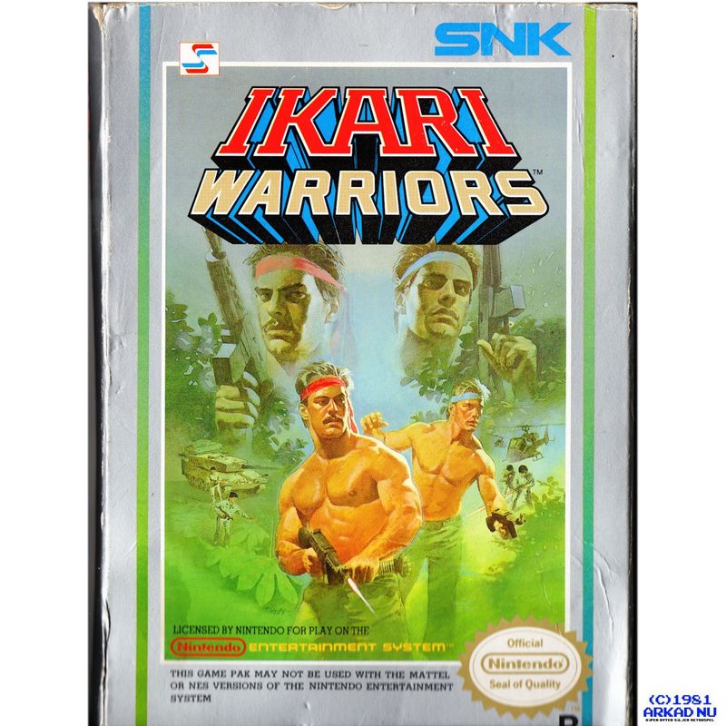 IKARI WARRIORS NES SCN