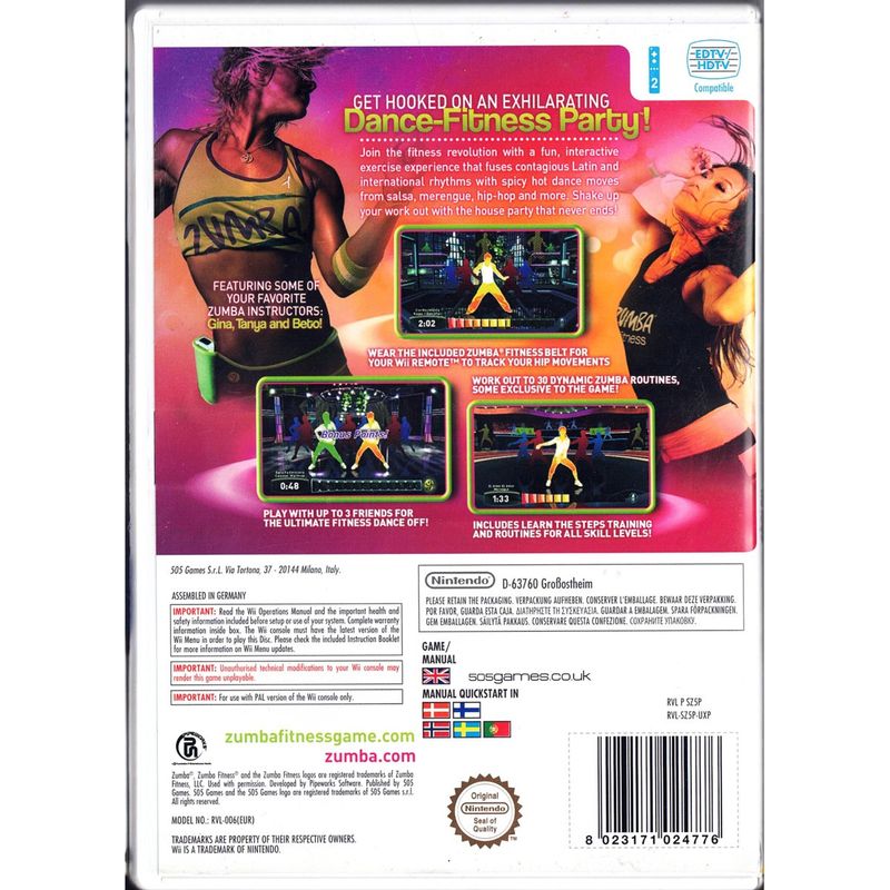 ZUMBA FITNESS WII