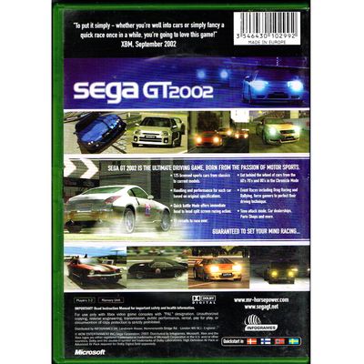 SEGA GT 2002 XBOX