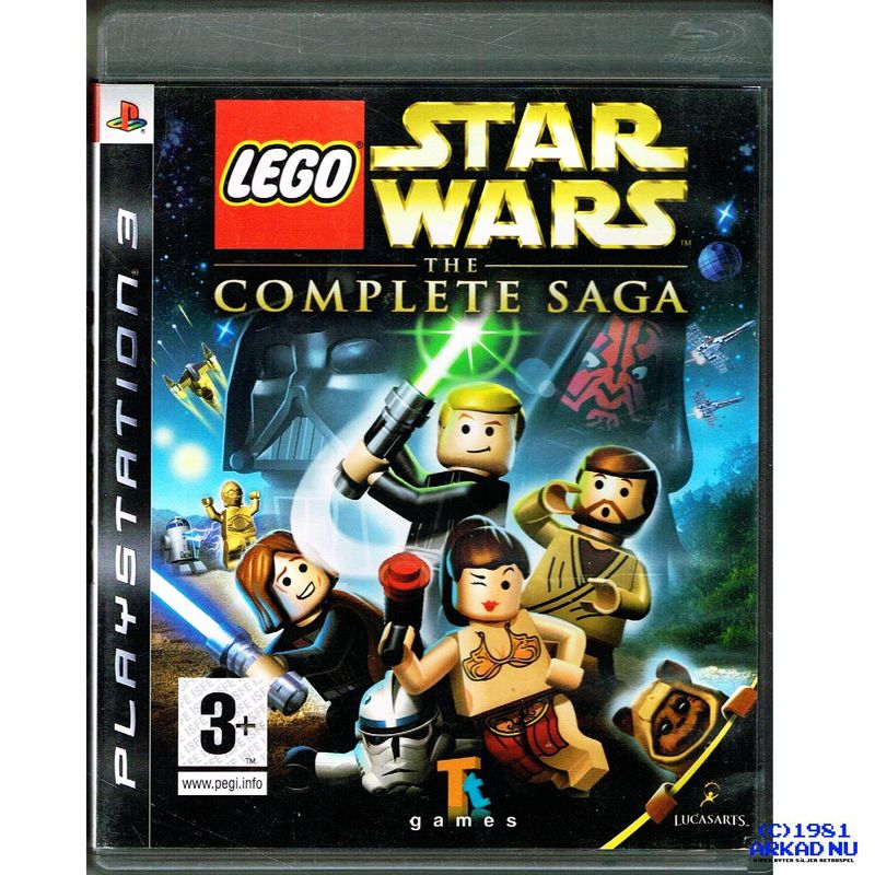 LEGO STAR WARS THE COMPLETE SAGA PS3