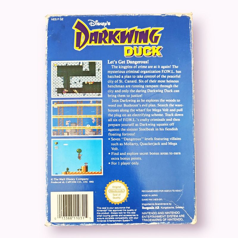 DARKWING DUCK NES SCN