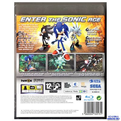 SONIC THE HEDGEHOG PS3