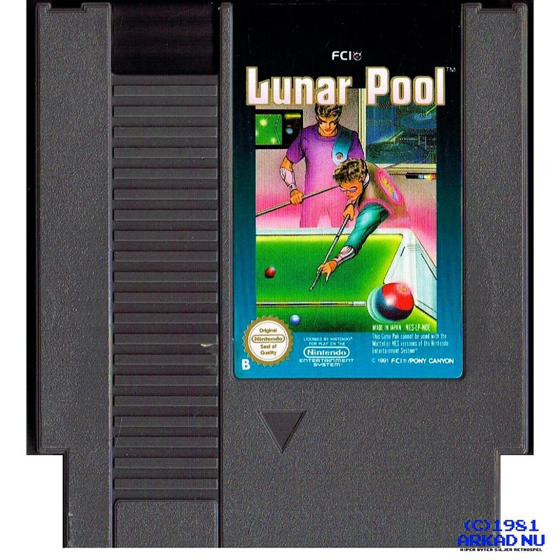 LUNAR POOL NES