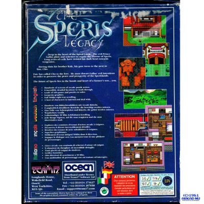 THE SPERIS LEGACY AMIGA 1200 / AMIGA 4000