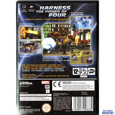 FANTASTIC 4 GAMECUBE