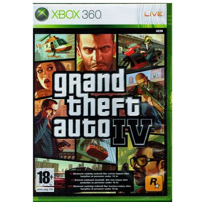 GRAND THEFT AUTO IV XBOX 360