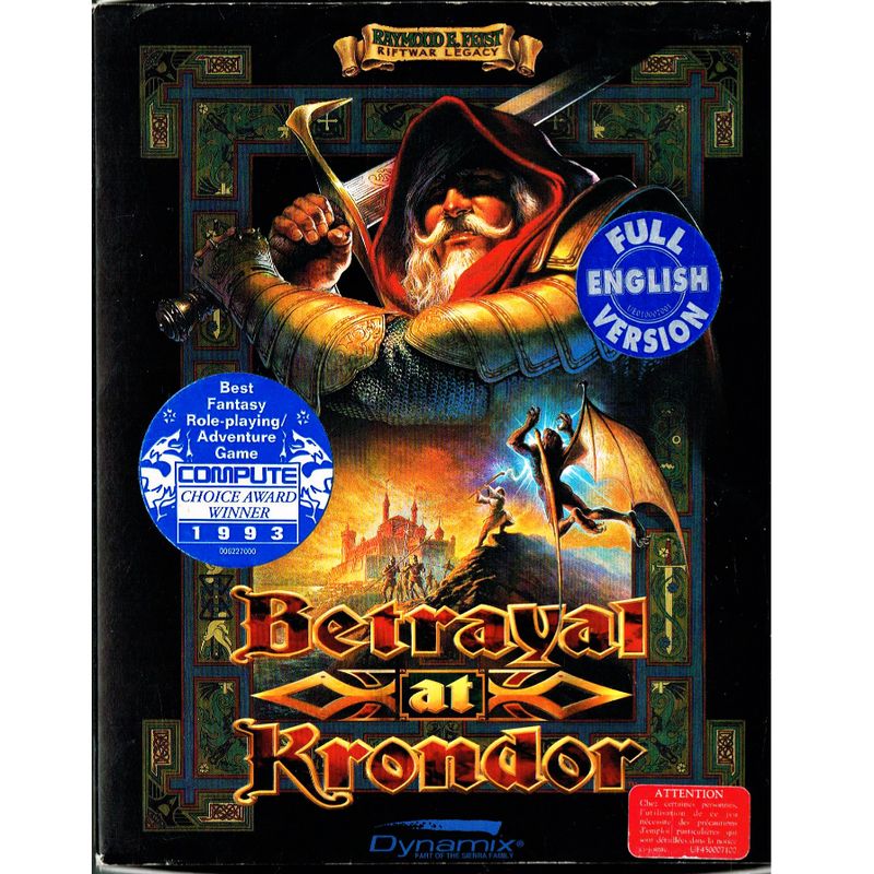 BETRAYAL AT KRONDOR PC BIGBOX 3.5" 
