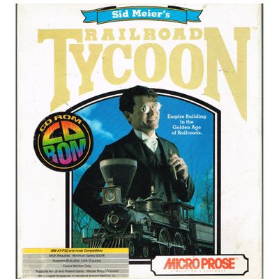 SID MEIERS RAILROAD TYCOON PC BIGBOX