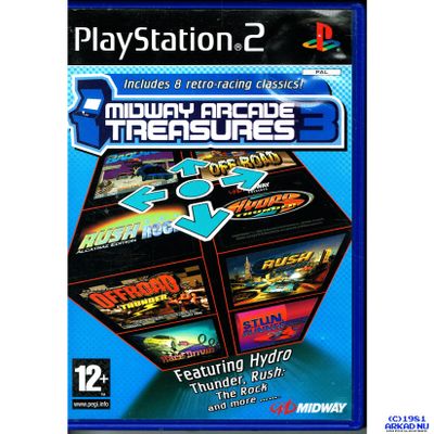 MIDWAY ARCADE TREASURES 3 PS2