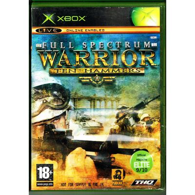 FULL SPECTRUM WARRIOR TEN HAMMERS XBOX