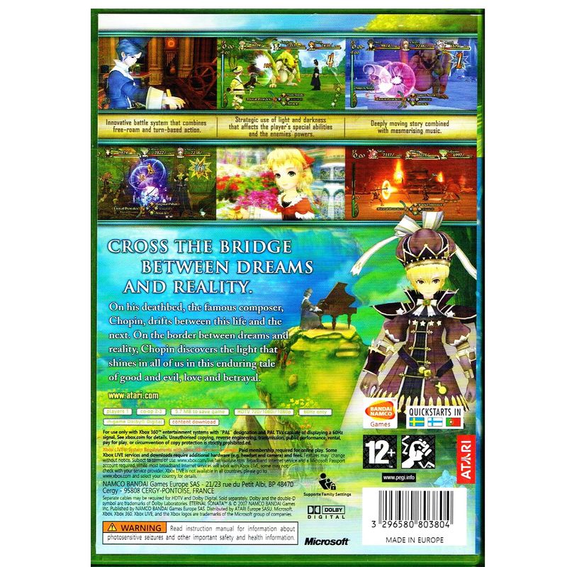 ETERNAL SONATA XBOX 360