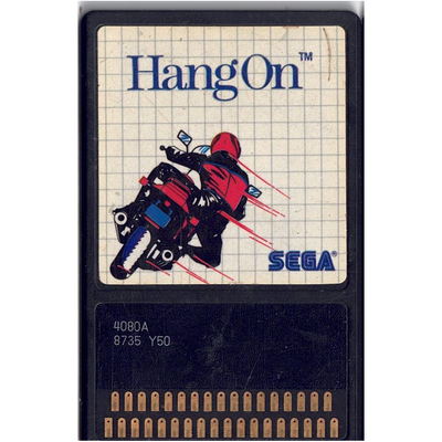 HANG ON SEGA CARD MASTERSYSTEM