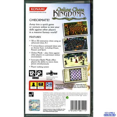 ONLINE CHESS KINGDOMS PSP