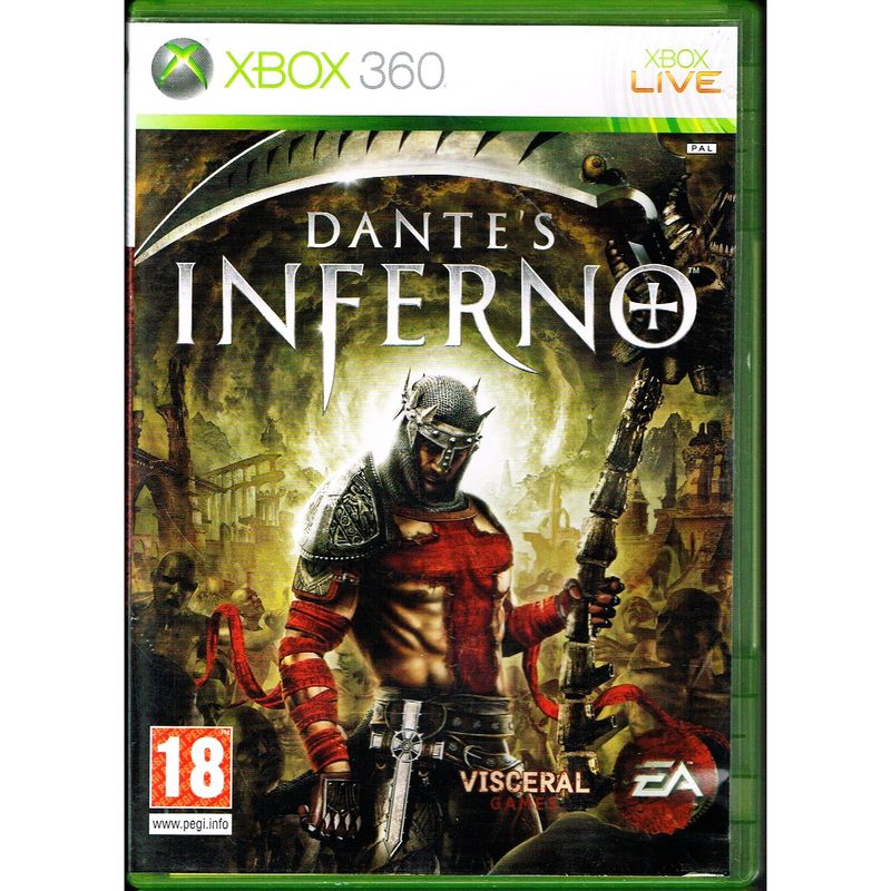 DANTES INFERNO XBOX 360