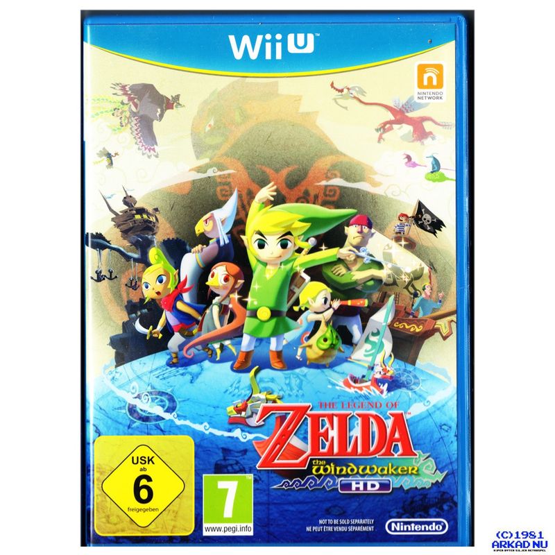 THE LEGEND OF ZELDA THE WIND WAKER HD WII U