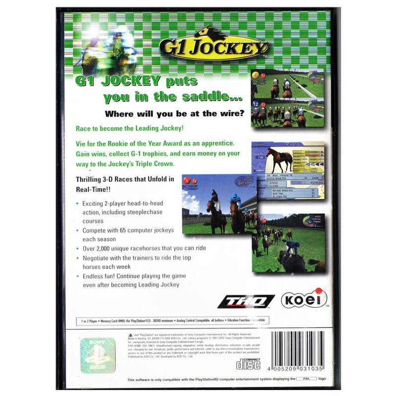 G1 JOCKEY PS2